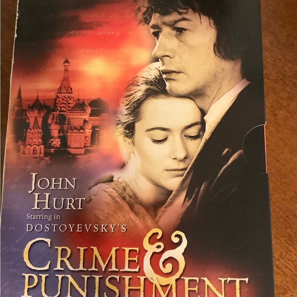 🦋 CRIME AND PUNISHED DVD